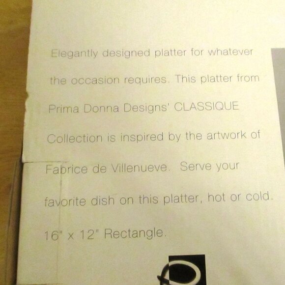 Fabrice De Villeneuve Art Glass Pear Large Platter x Prima Donna Designs, 2006 - Picture 2 of 12